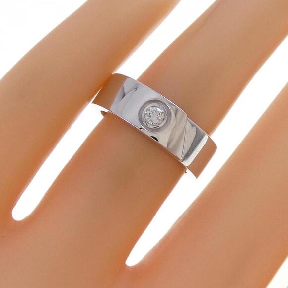 Cartier Love ring in 18k white gold- Size 8.75- | Gray  CARTIER Silver Ring